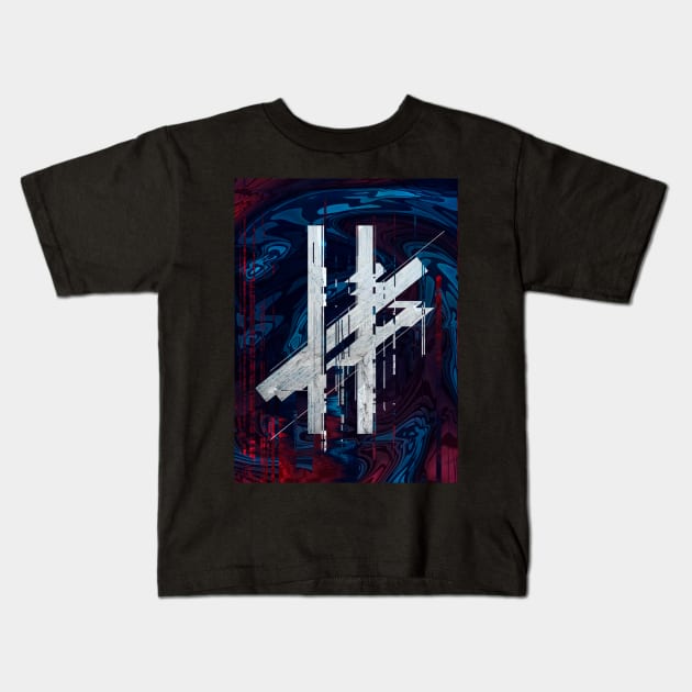 Intersymbol Interference II Kids T-Shirt by Yeroma